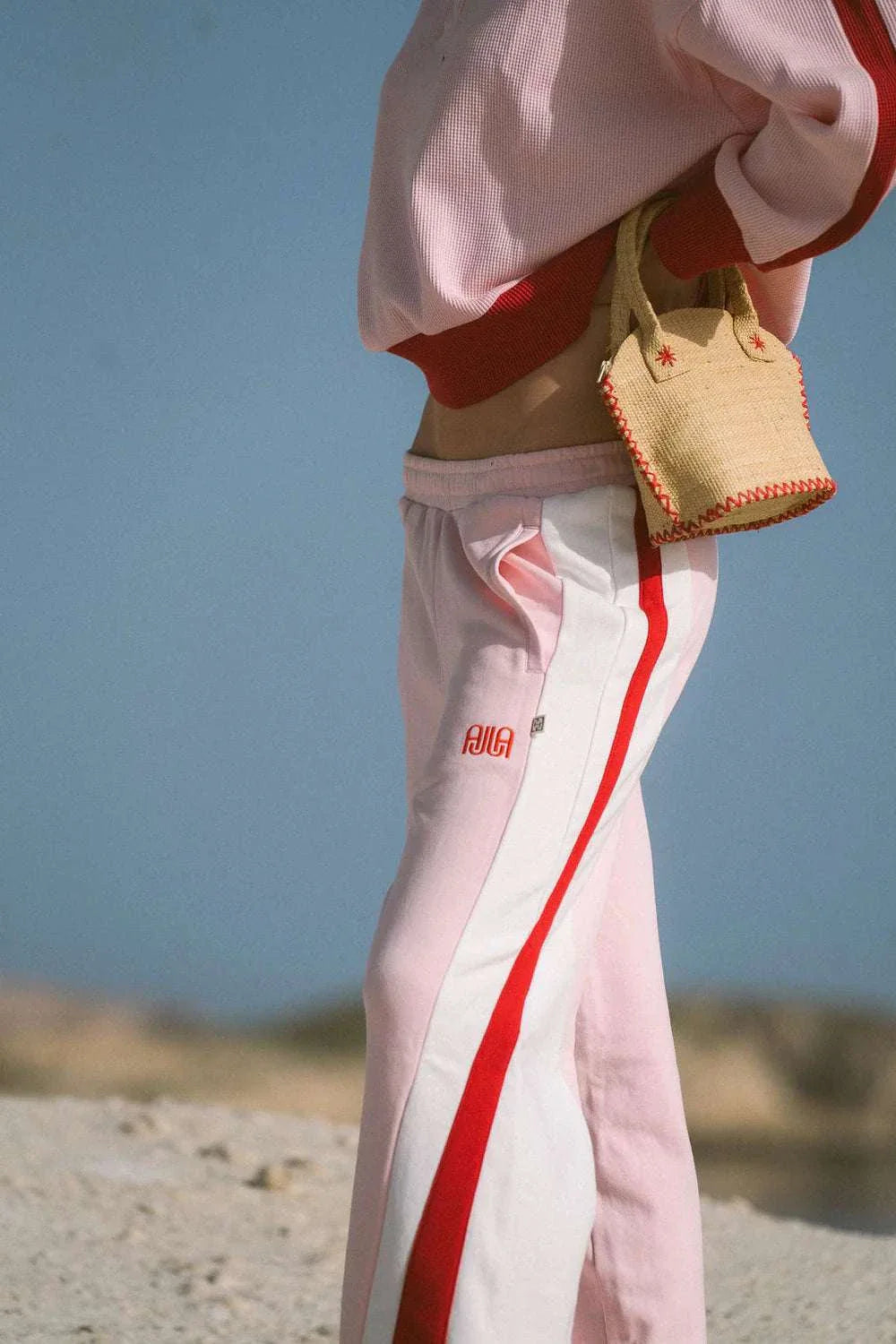 Araminta James Mallorca Trackpant Ballet Pink