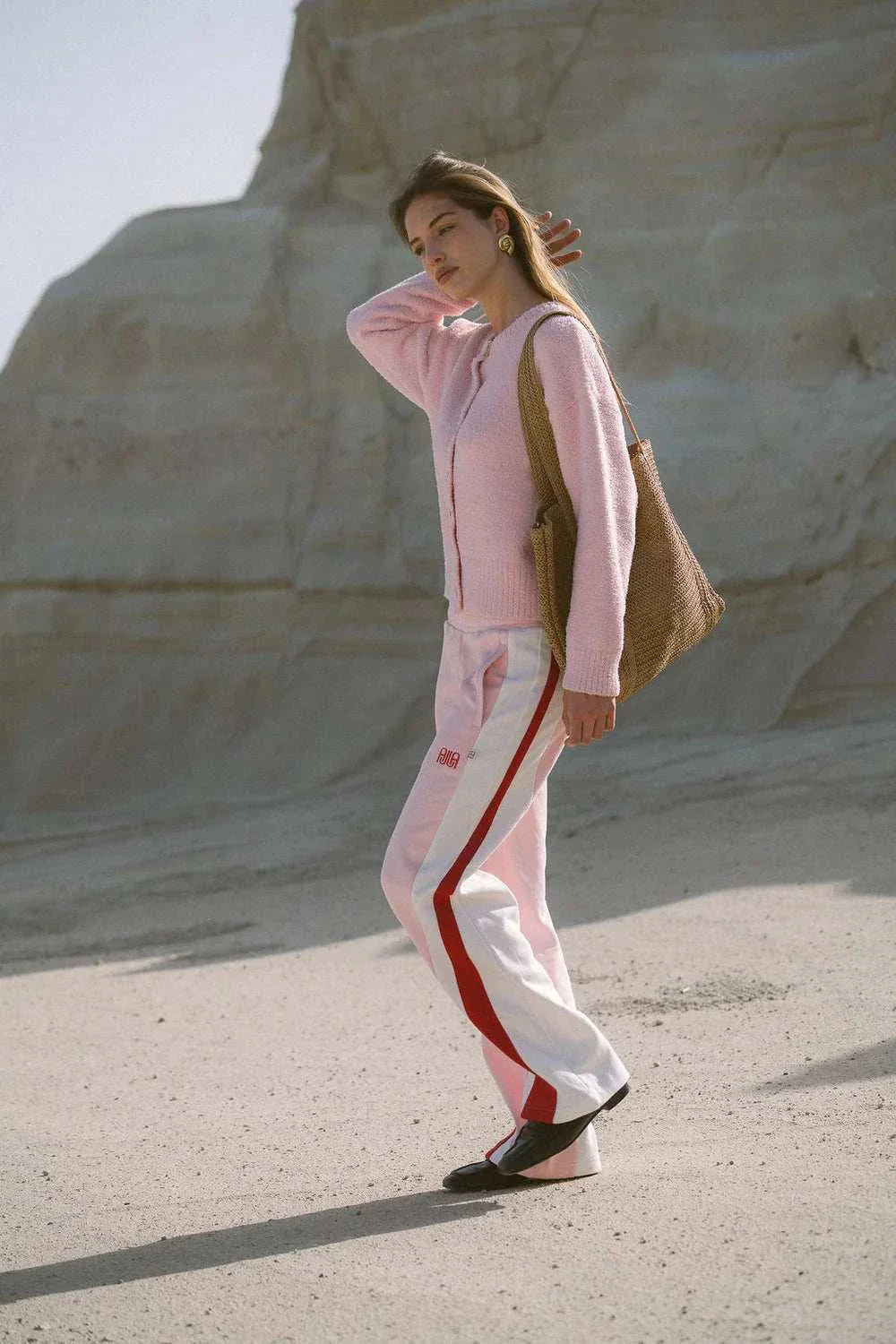 Araminta James Mallorca Trackpant Ballet Pink