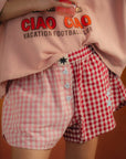 Ciao Ciao Vacation Bloom Check Boxer Short