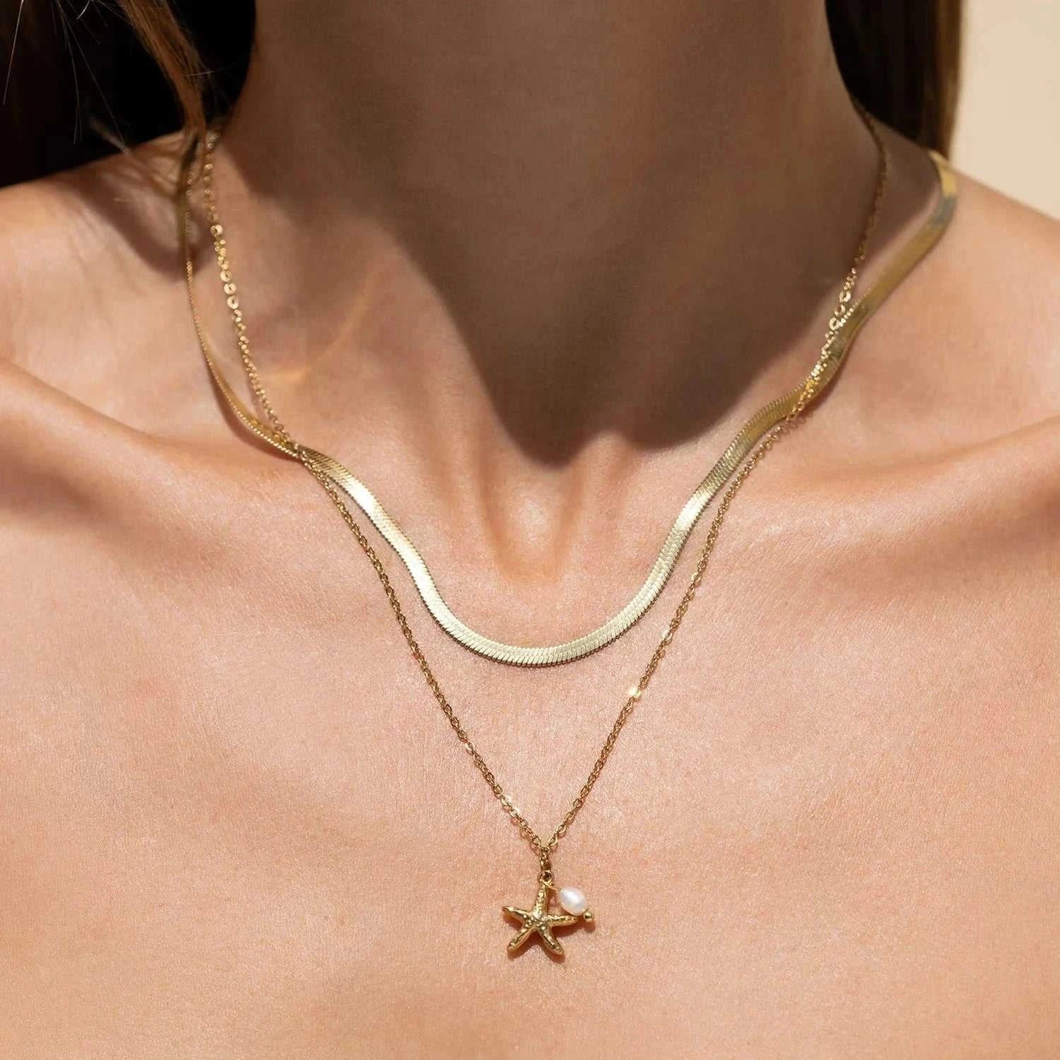 Arms of Eve Laguna Pearl Necklace