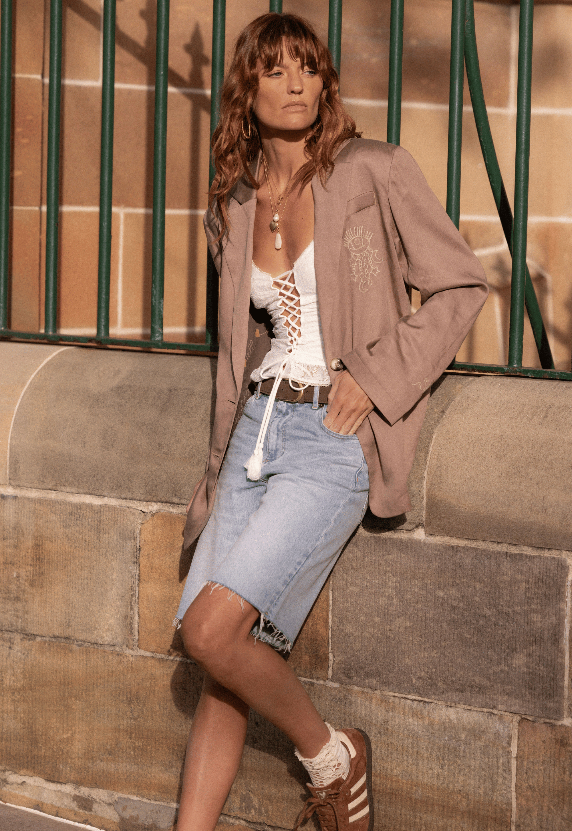 Spell Dallas Blazer Smokey Taupe