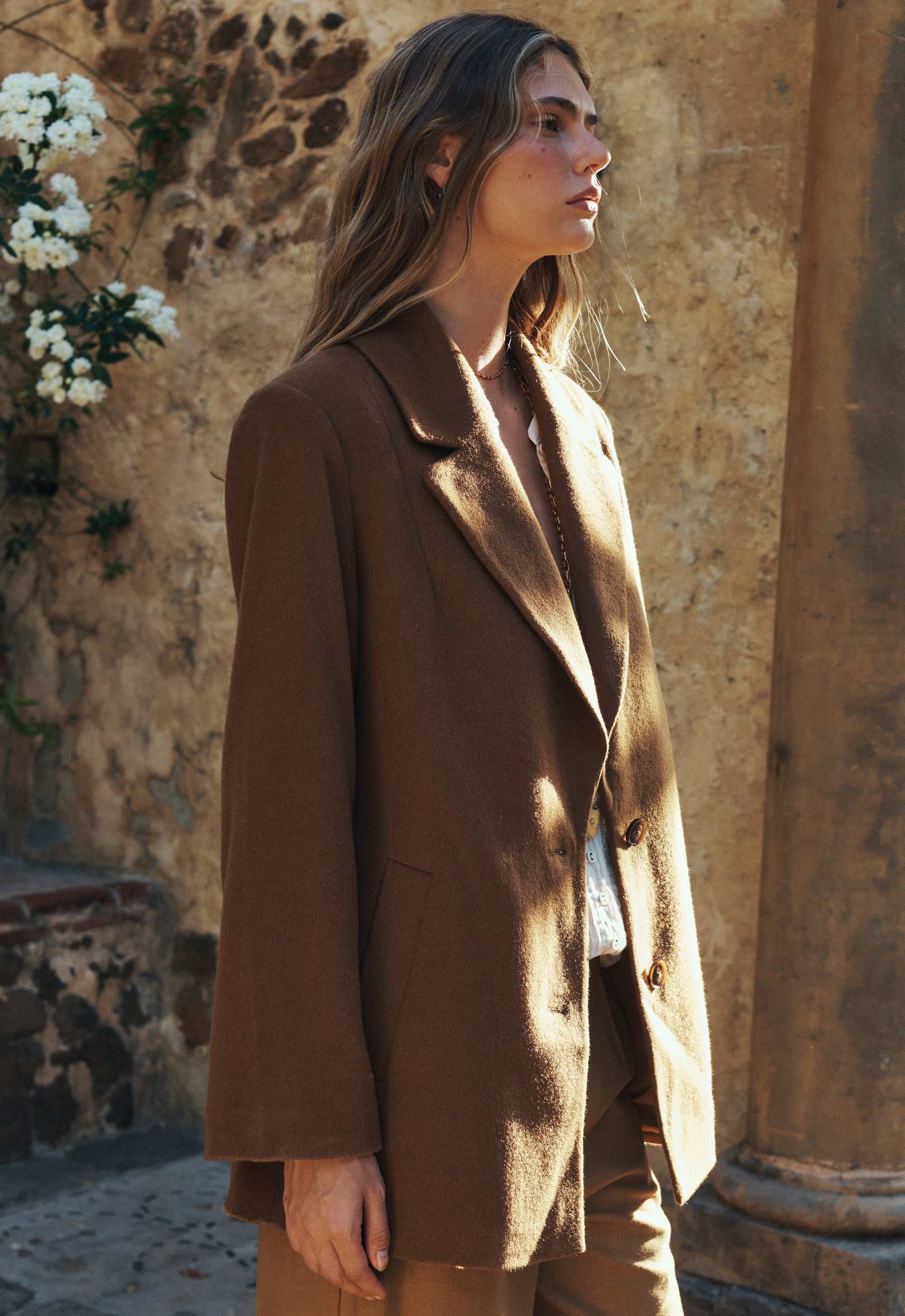 Spell Dilettante Coat Brick
