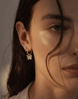 By Charlotte I Believe I Become Hoops 18k Gold Vermeil
