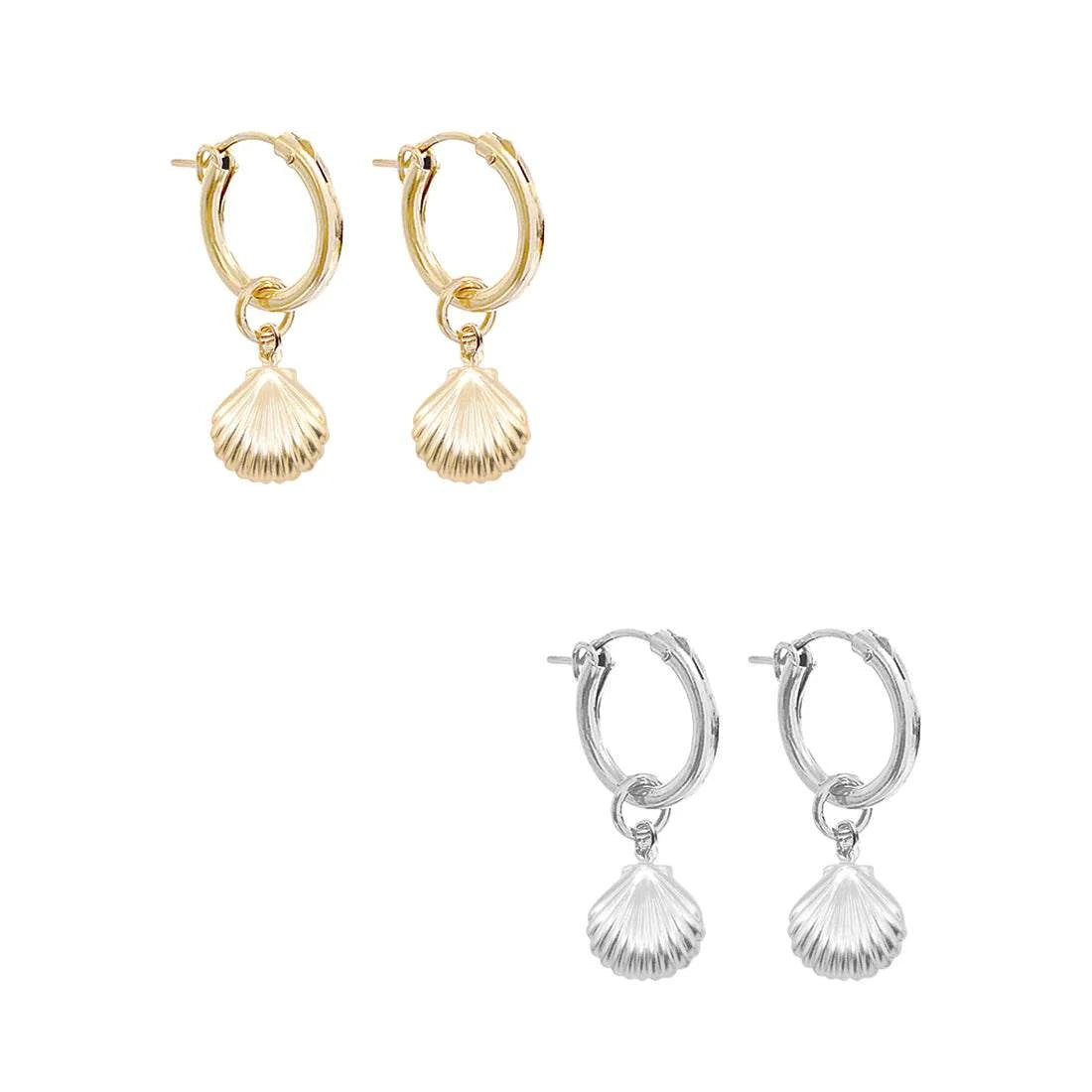 Misuzi Paris Hoop Large Gold