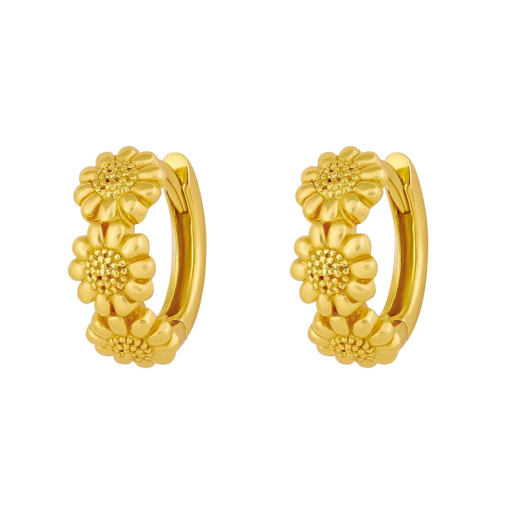 Midsummer Star Sunflower Huggies Gold