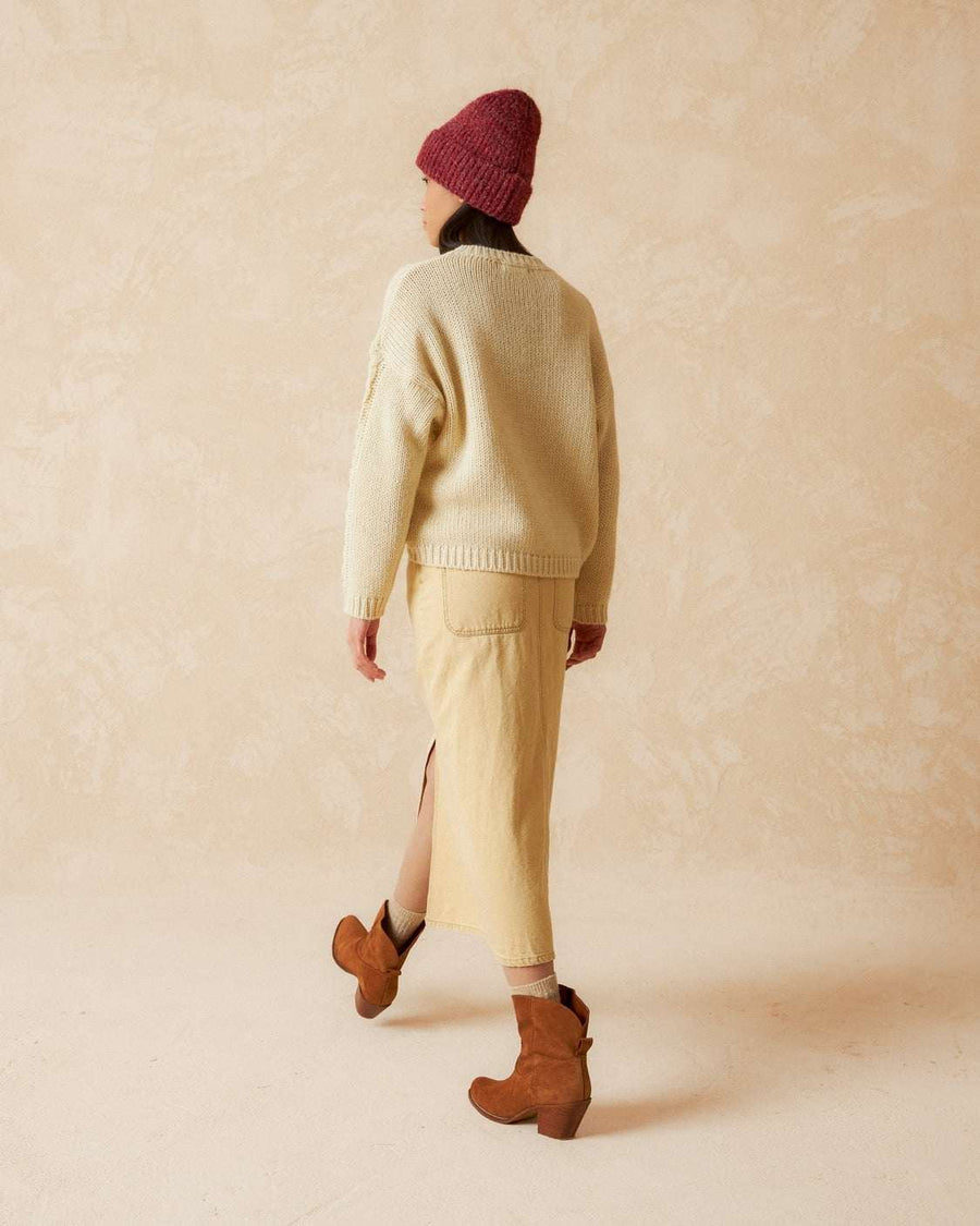 Indi and Cold Jersey Pattern Crudo