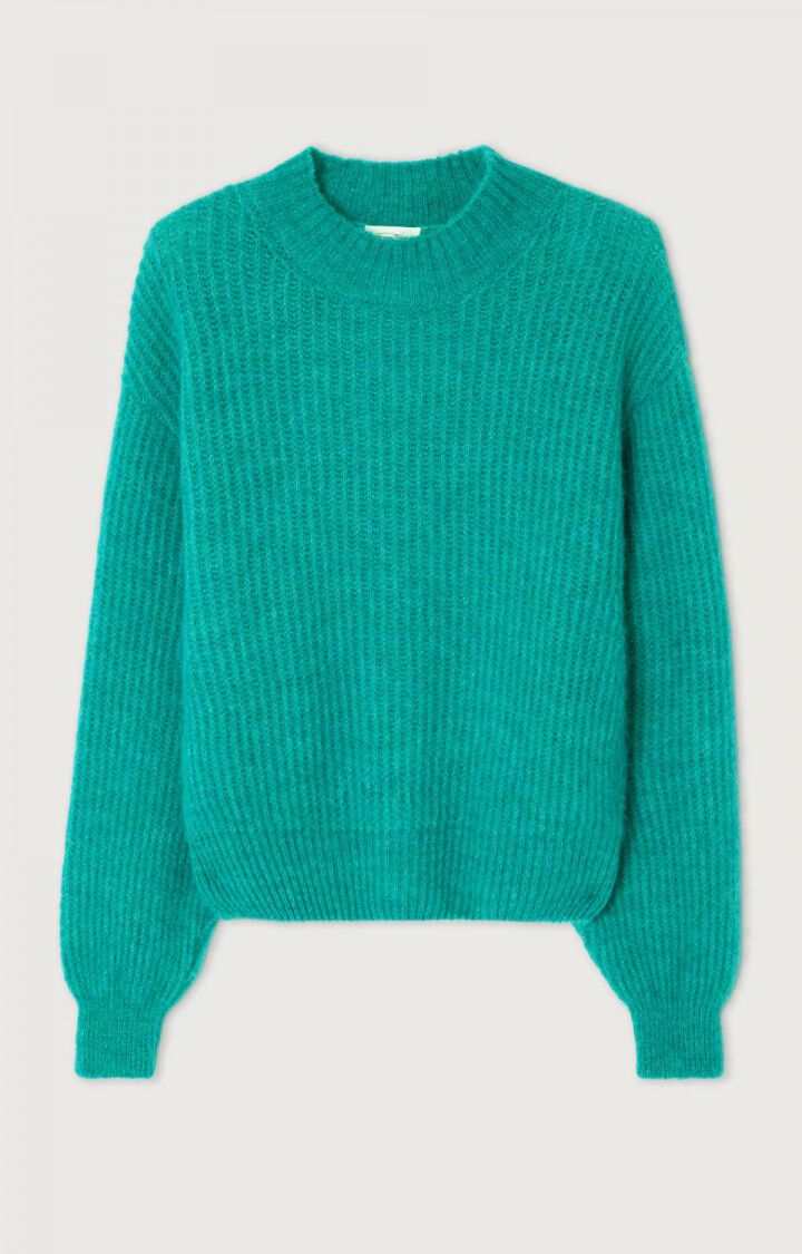 American Vintage East Jumper Melange Duck Blue