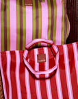 EAU Bags Marché Cherry Red & Pink