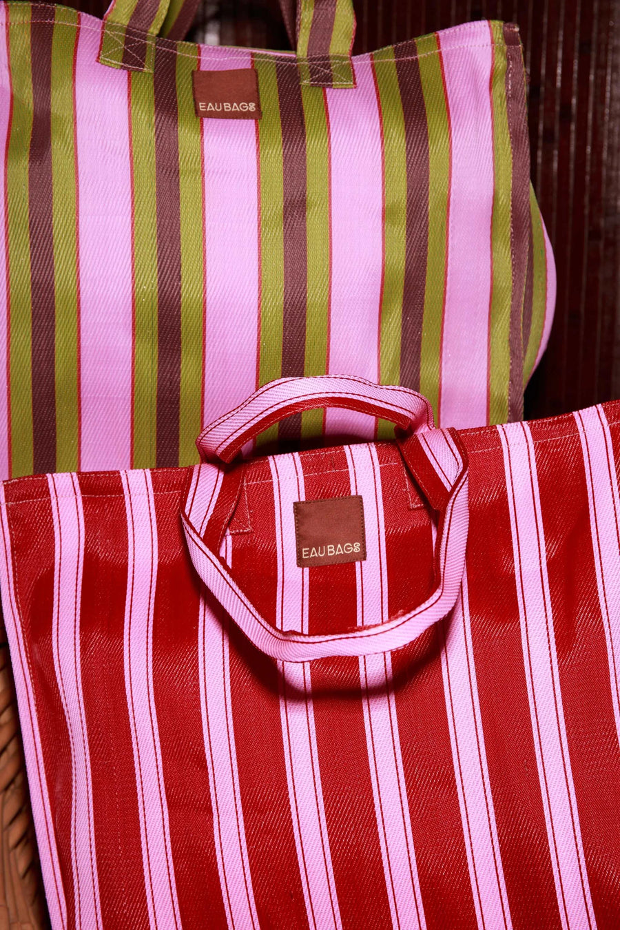 EAU Bags Marché Cherry Red & Pink
