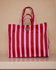 EAU Bags Marché Cherry Red & Pink
