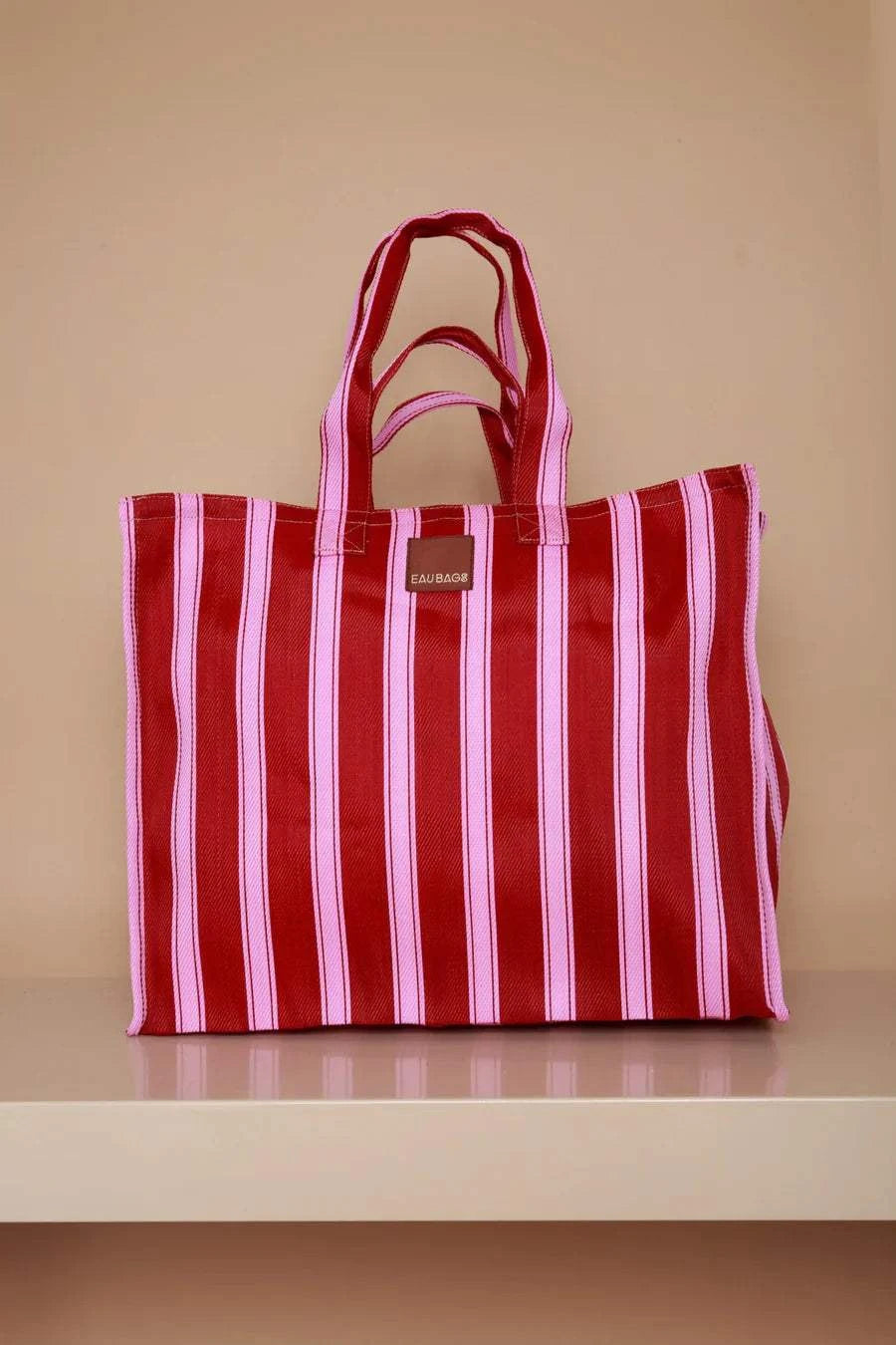 EAU Bags Marché Cherry Red & Pink