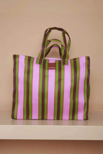 EAU Bags Vacay Pearl Pink and Olive
