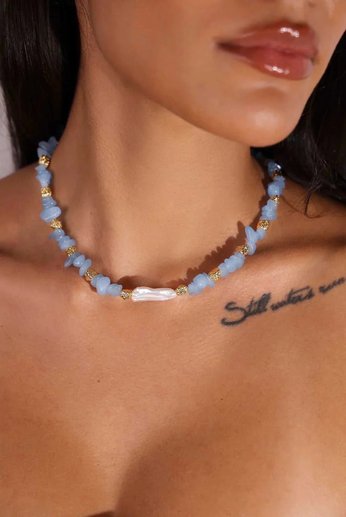 Indigo &amp; Wolfe Azure Necklace
