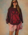 Ciao Ciao Vacation Emboss OS Sweater