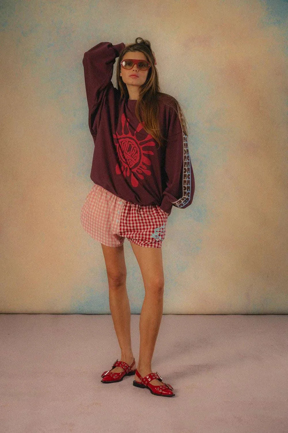 Ciao Ciao Vacation Emboss OS Sweater Multi