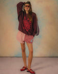 Ciao Ciao Vacation Emboss OS Sweater Multi