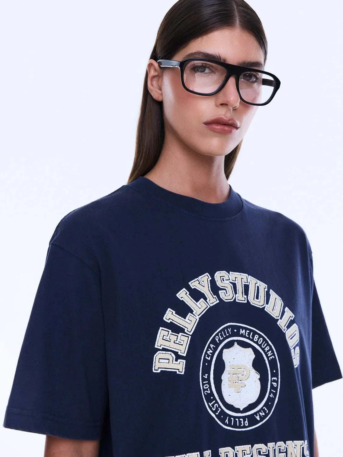 Ena Pelly Sophia Relaxed Tee Washed Ink