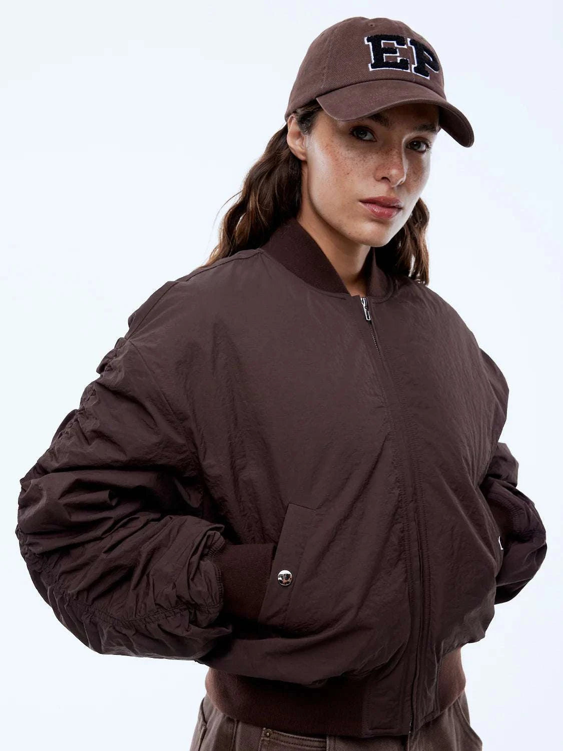 Ena Pelly Lulu Bomber Mocha