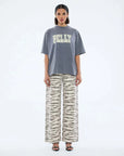 Ena Pelly World Tour Tee Washed Grey