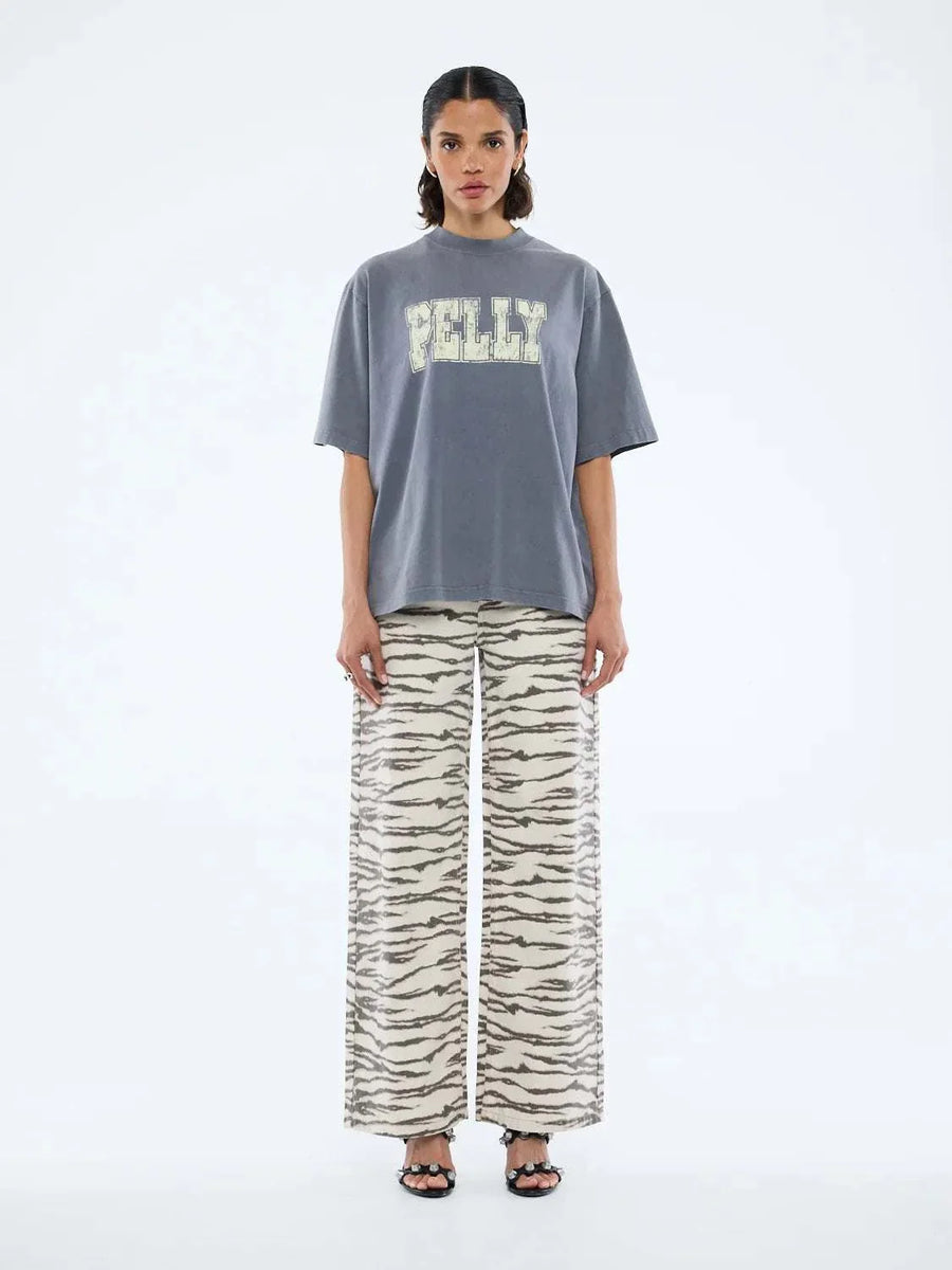 Ena Pelly World Tour Tee Washed Grey