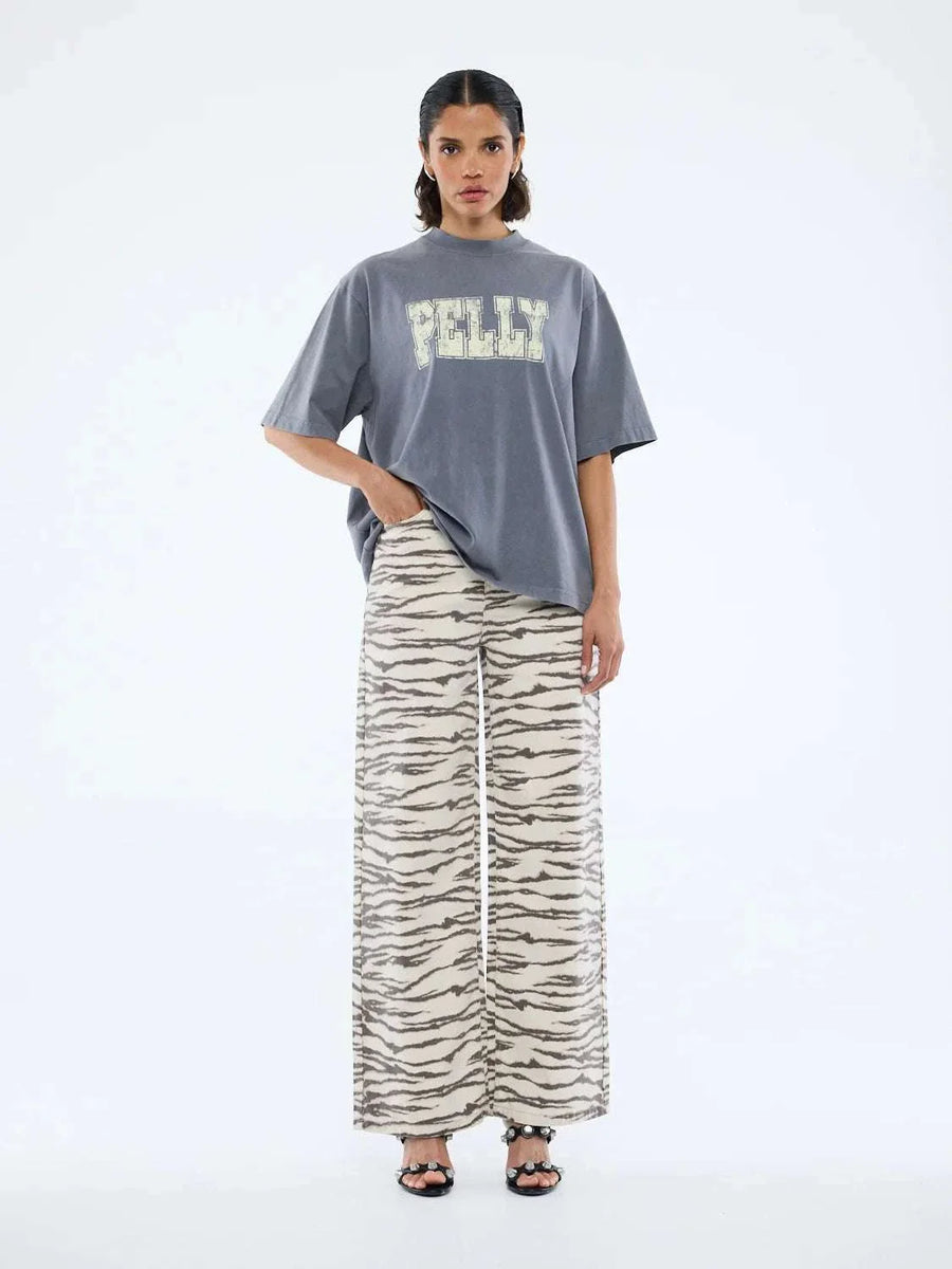 Ena Pelly World Tour Tee Washed Grey
