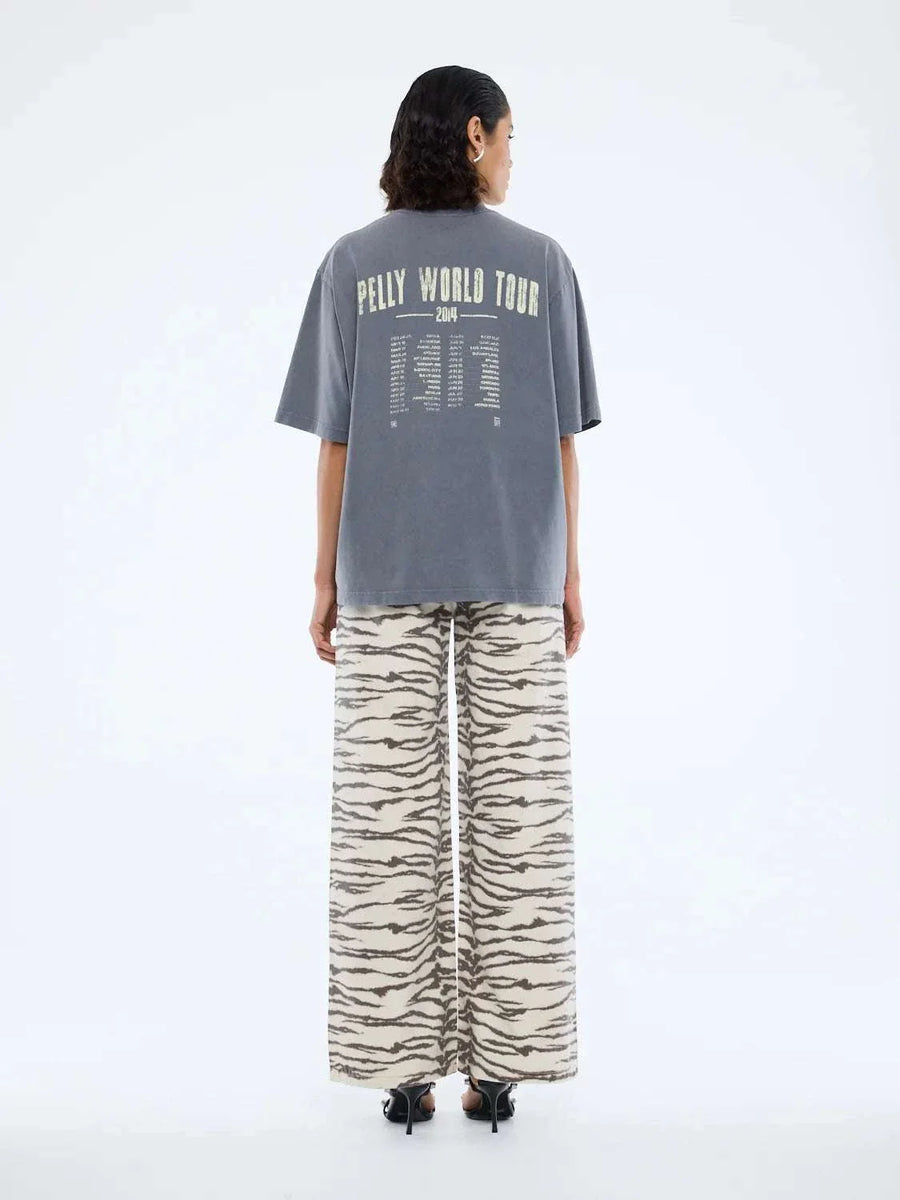 Ena Pelly World Tour Tee Washed Grey