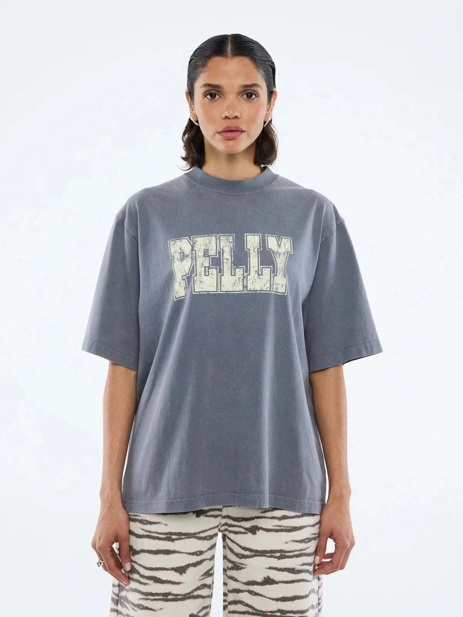 Ena Pelly World Tour Tee Washed Grey