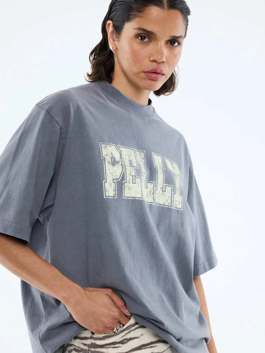 Ena Pelly World Tour Tee Washed Grey