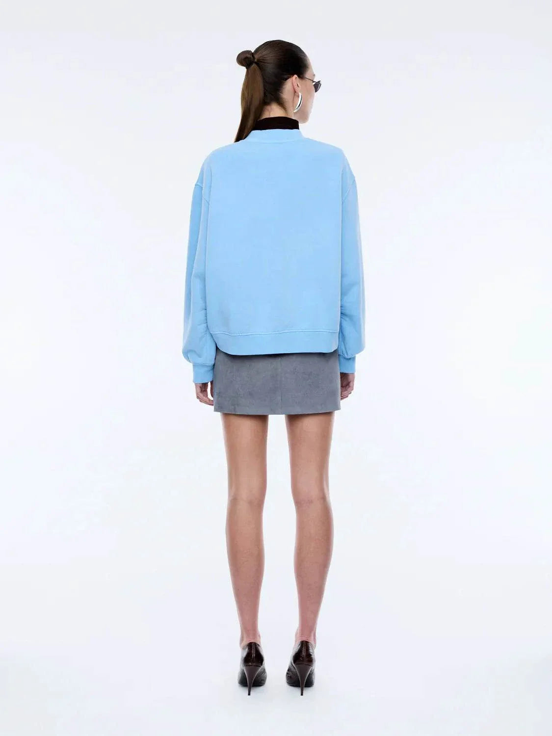 Ena Pelly Timeless Sweatshirt Cornflower