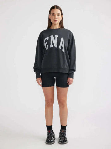 Ena Pelly Lily Oversized Sweater Vintage Black