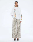 Ena Pelly Tiled Floral Long Sleeve