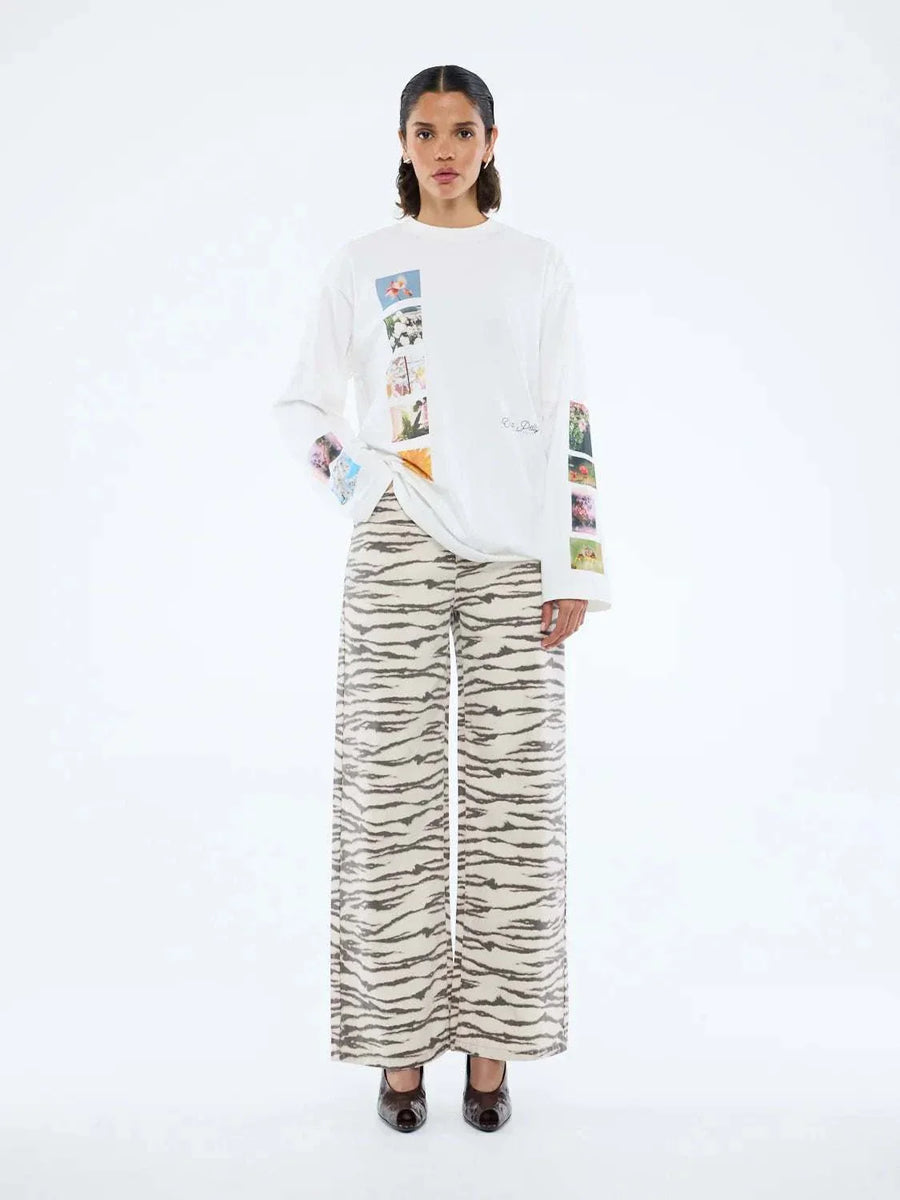 Ena Pelly Tiled Floral Long Sleeve