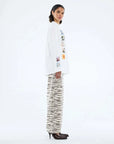 Ena Pelly Tiled Floral Long Sleeve