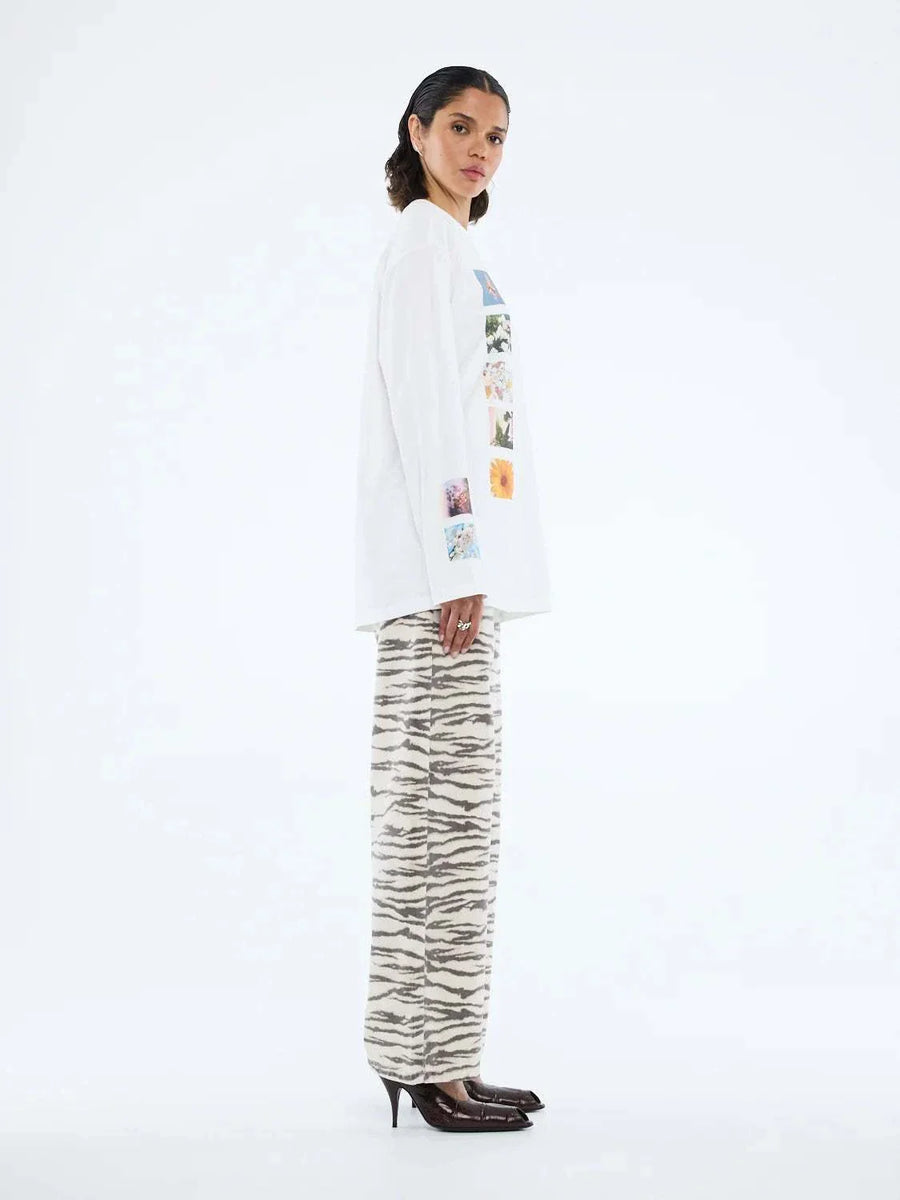 Ena Pelly Tiled Floral Long Sleeve