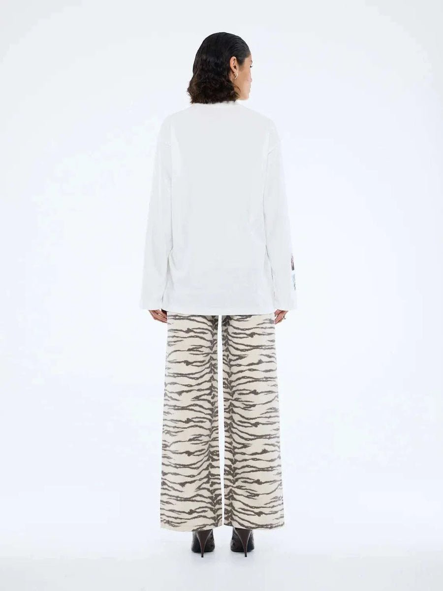 Ena Pelly Tiled Floral Long Sleeve
