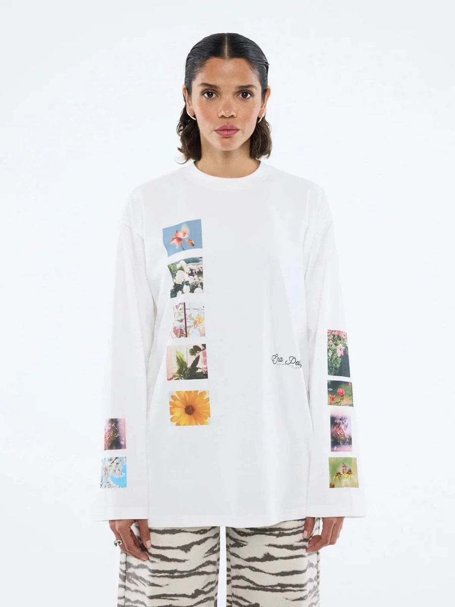 Ena Pelly Tiled Floral Long Sleeve