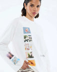 Ena Pelly Tiled Floral Long Sleeve