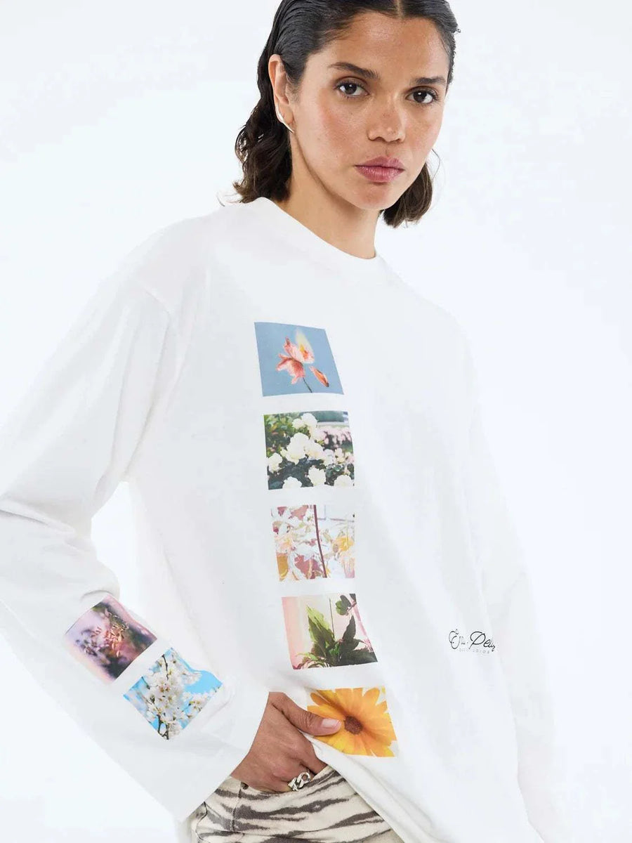 Ena Pelly Tiled Floral Long Sleeve