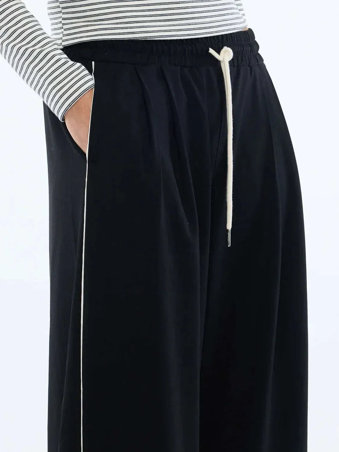Ena Pelly Bowie Wide Leg Pant Black