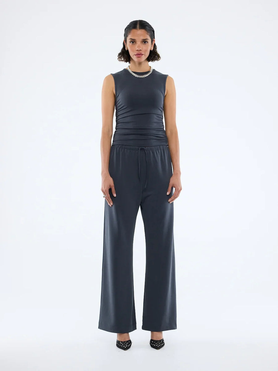 Ena Pelly Nella Soft Jersey Tank Vintage Black