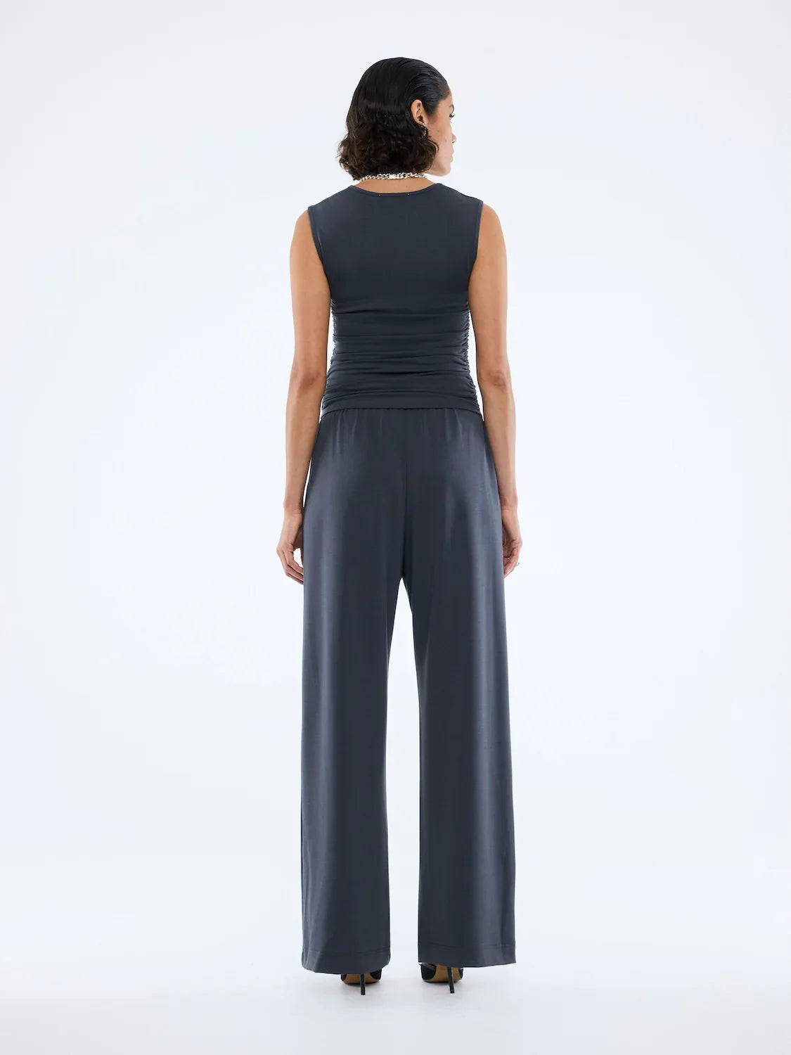 Ena Pelly Nella Soft jersey Pant Vintage Black