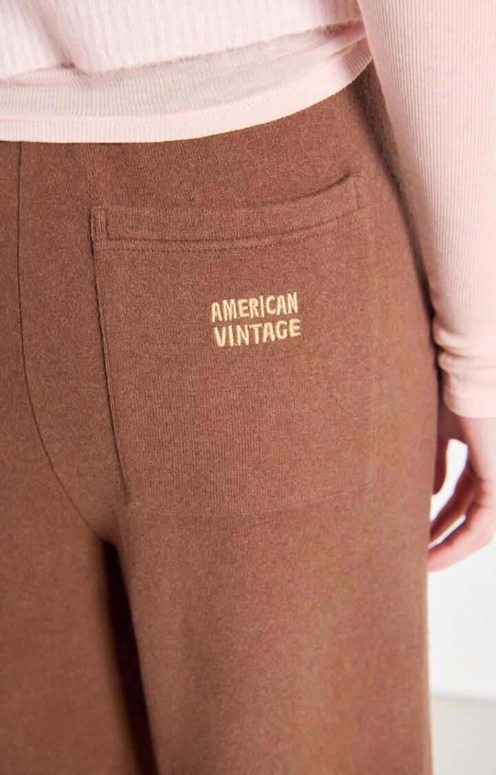 American Vintage Joggers Etok chestnut