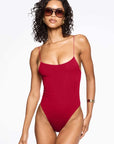 Tropic of C The Sculpting C One Piece Hibiscus Compression