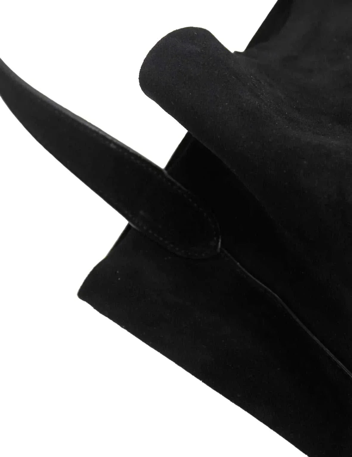 La Tribe Everyday XL Suede Bag Black