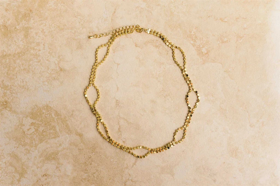 Indigo and Wolfe Ezra Necklace