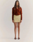 World of Nomads Bella Cashmere Cardigan Chocolate