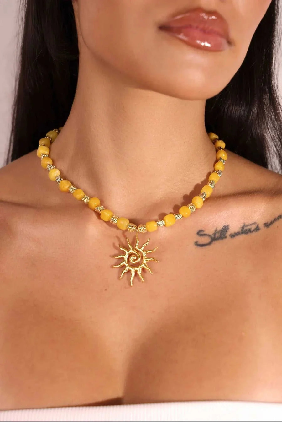 Indigo and Wolfe Liora Necklace