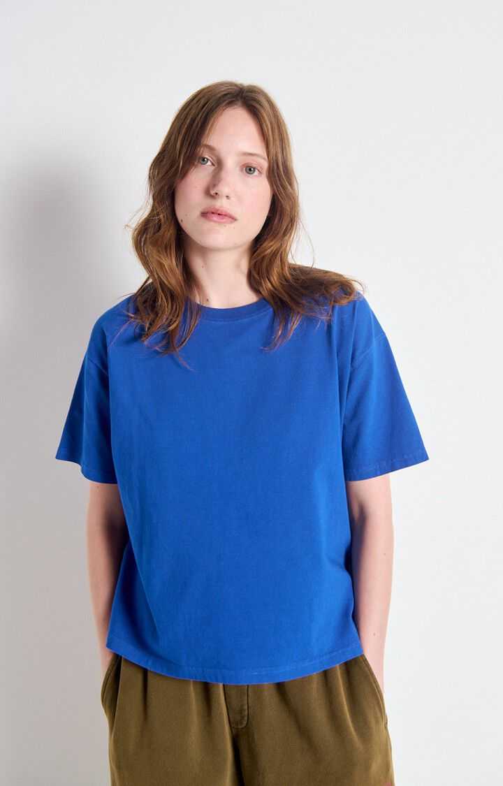 American Vintage T Shirt Fizvalley Vintage Royal Blue