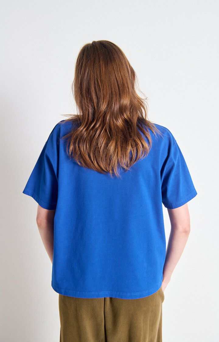 American Vintage T Shirt Fizvalley Vintage Royal Blue
