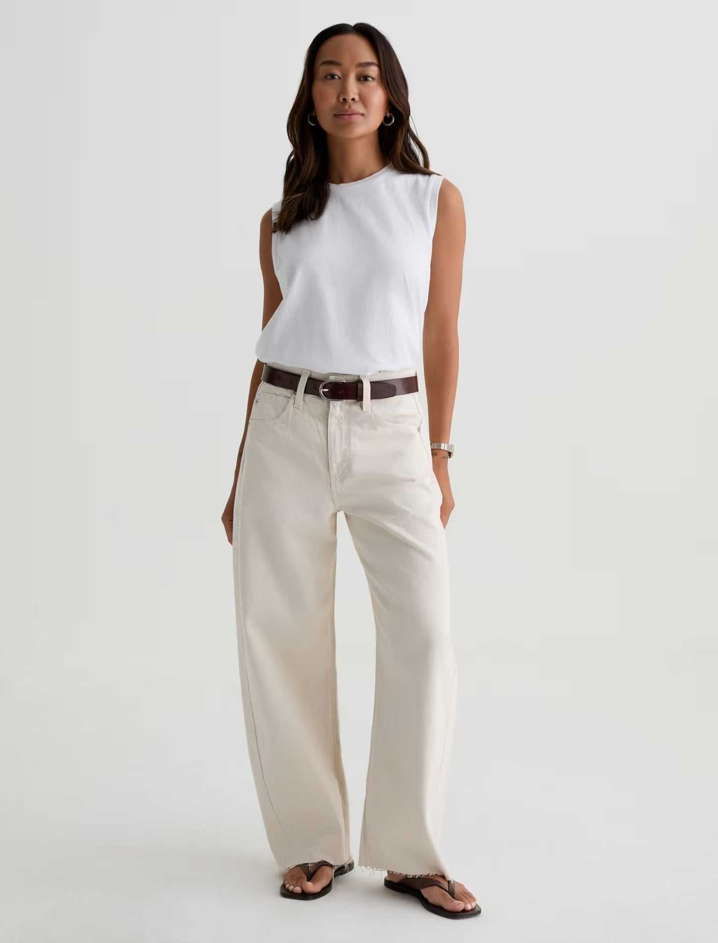 Adriano Goldschmied Hattie Crop Opal Stone